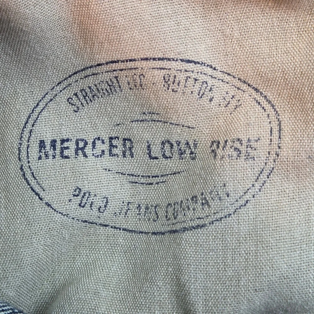 VTG Ralph Lauren Jeans Mercer‎ Low Rise Button Fly Mens 38x31 Blue Polo Jeans Co